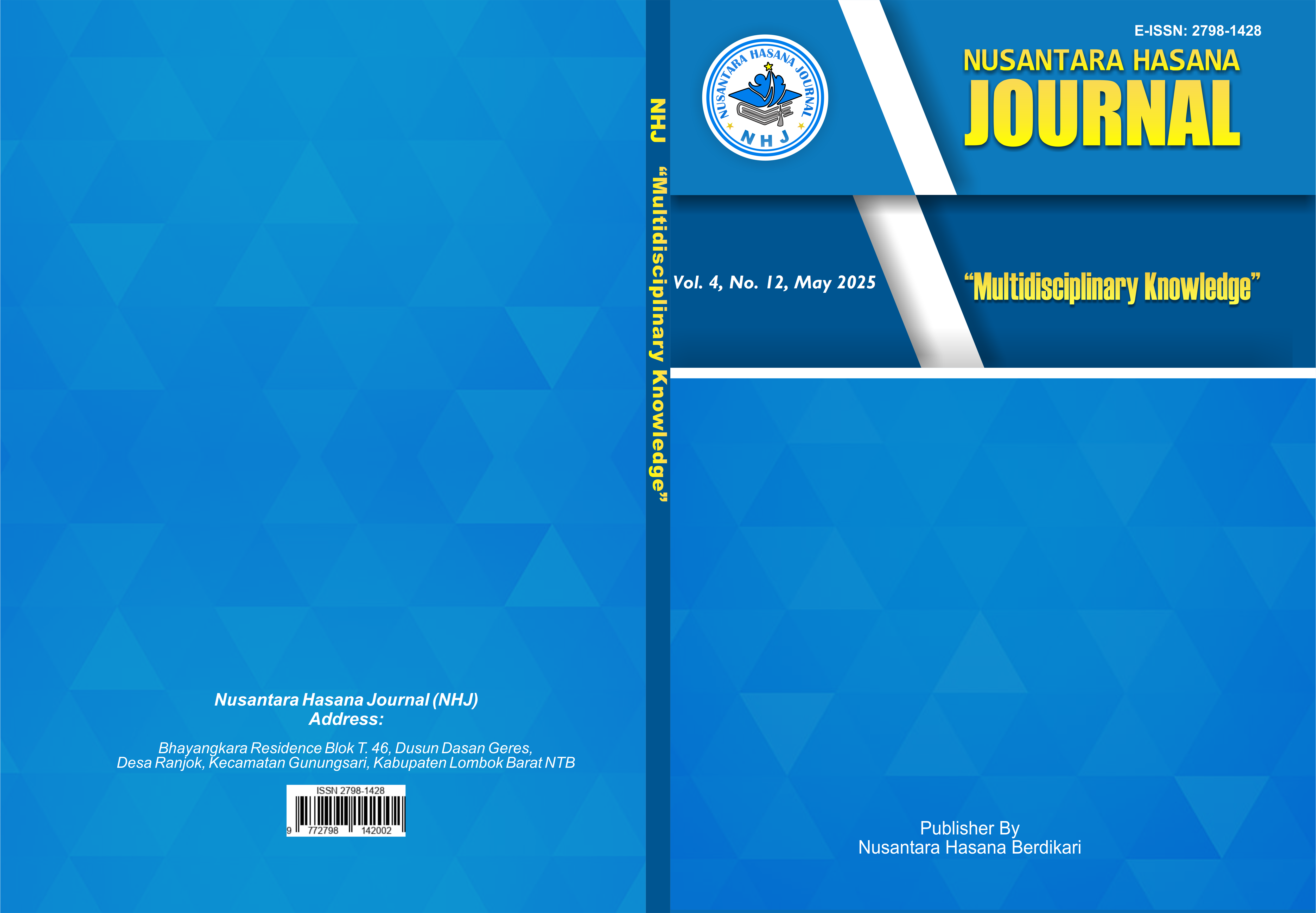 					View Vol. 4 No. 12 (2025): Nusantara Hasana Journal, May 2025
				